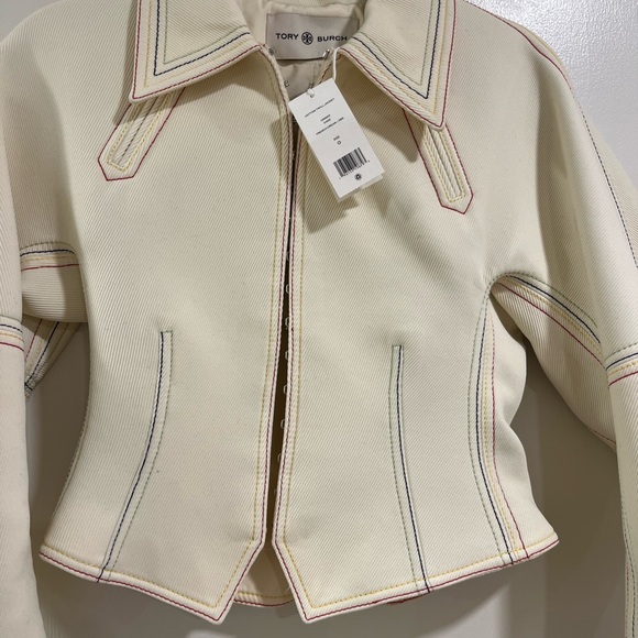 Tory Burch Cream Jacket - Picture 2 of 5